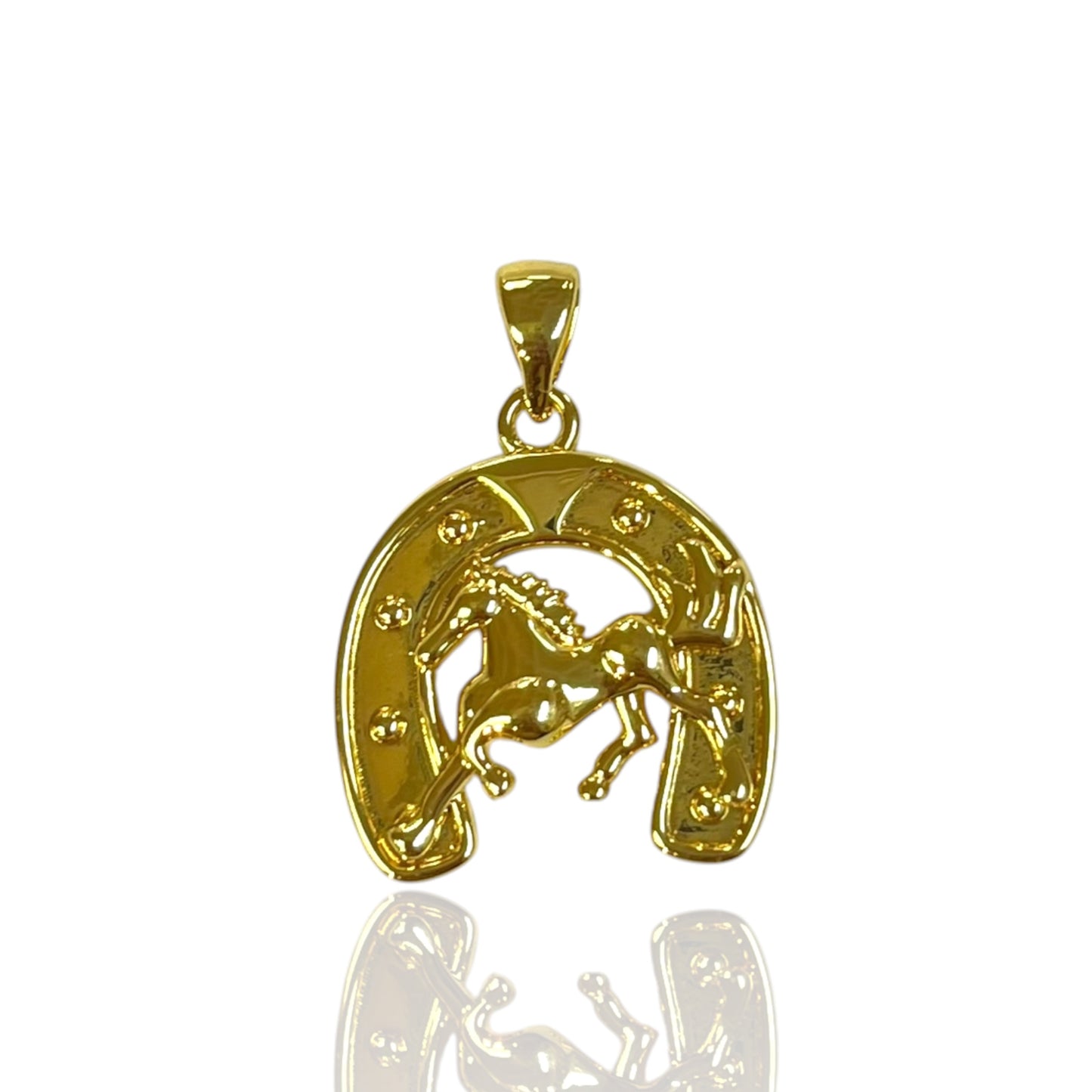 Aloutte Horse Charm