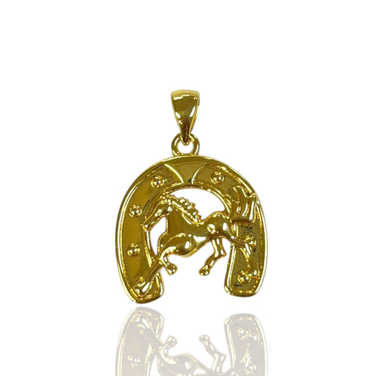 Aloutte Horse Charm