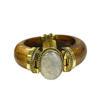 Brown Buffalo Bone Cuff