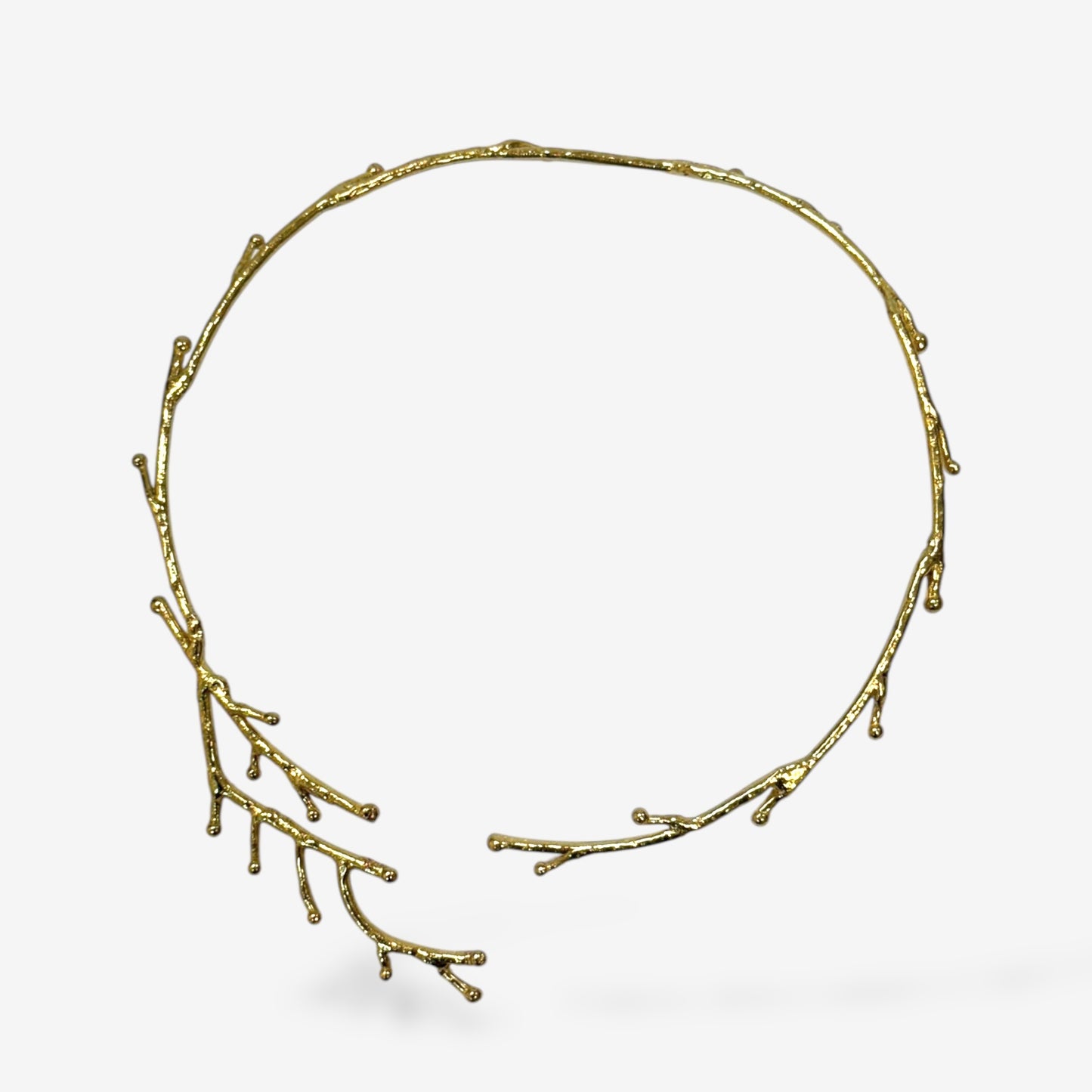 Gold Branch Choker