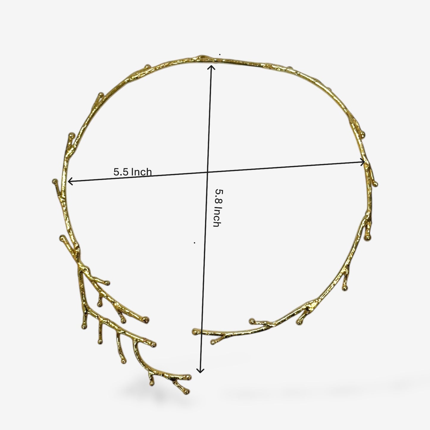 Gold Branch Choker