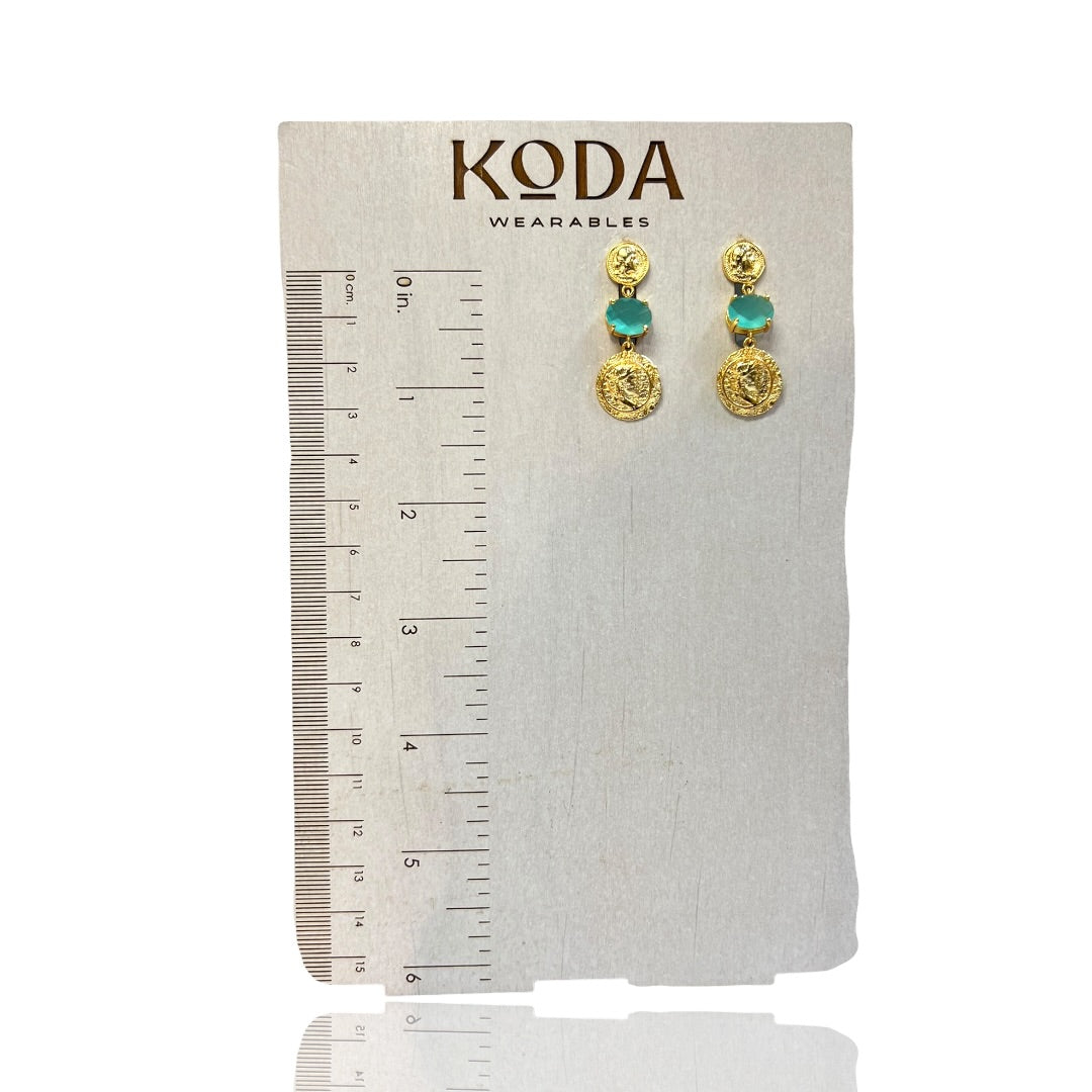 Noelle Coin Earring