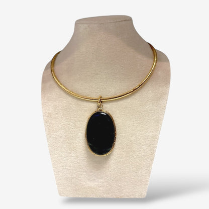 Elena Large Oval Pendants