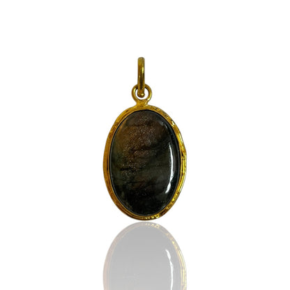 Elena Small Oval Pendants