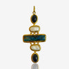 Labradorite and Black onyx