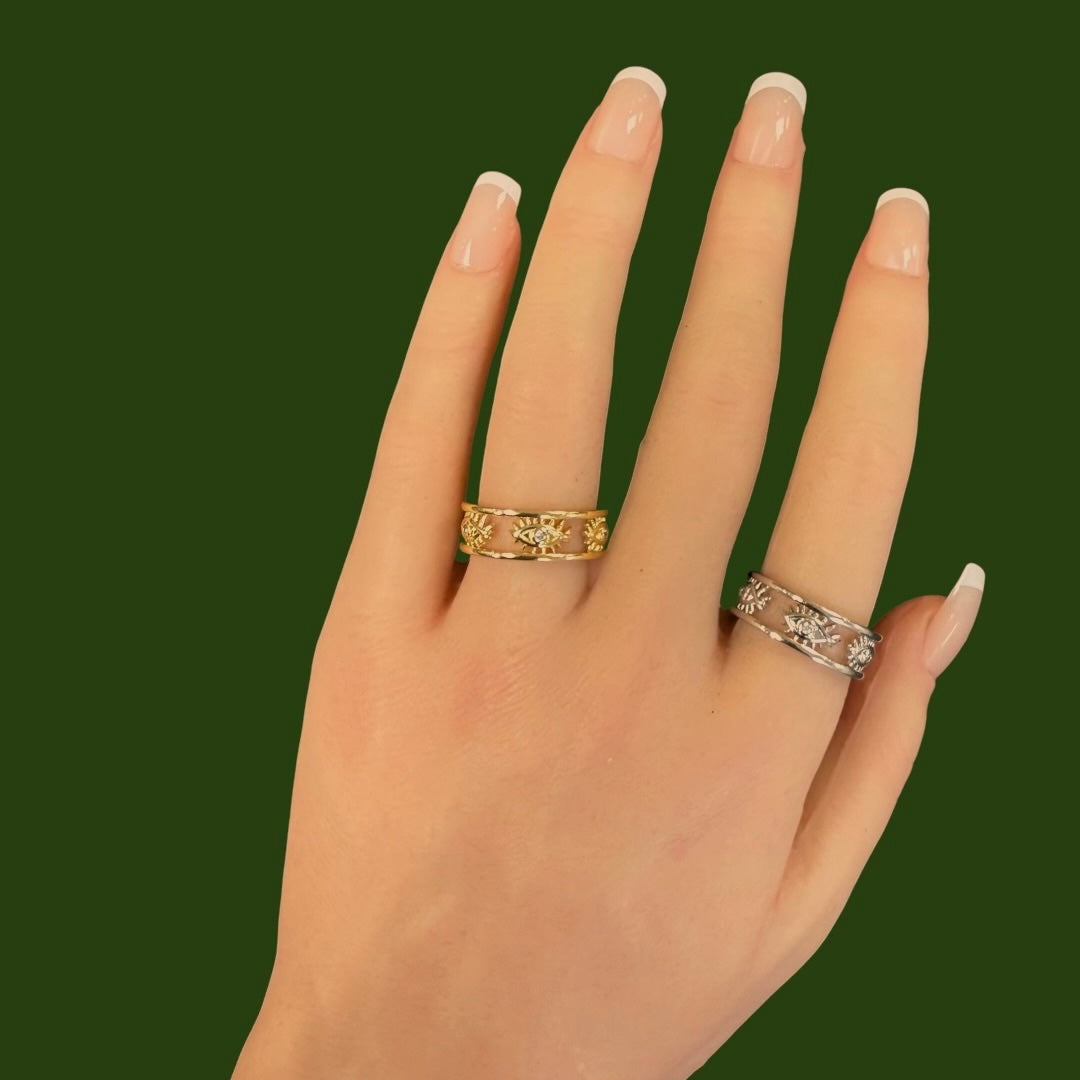 Evil eye Ring