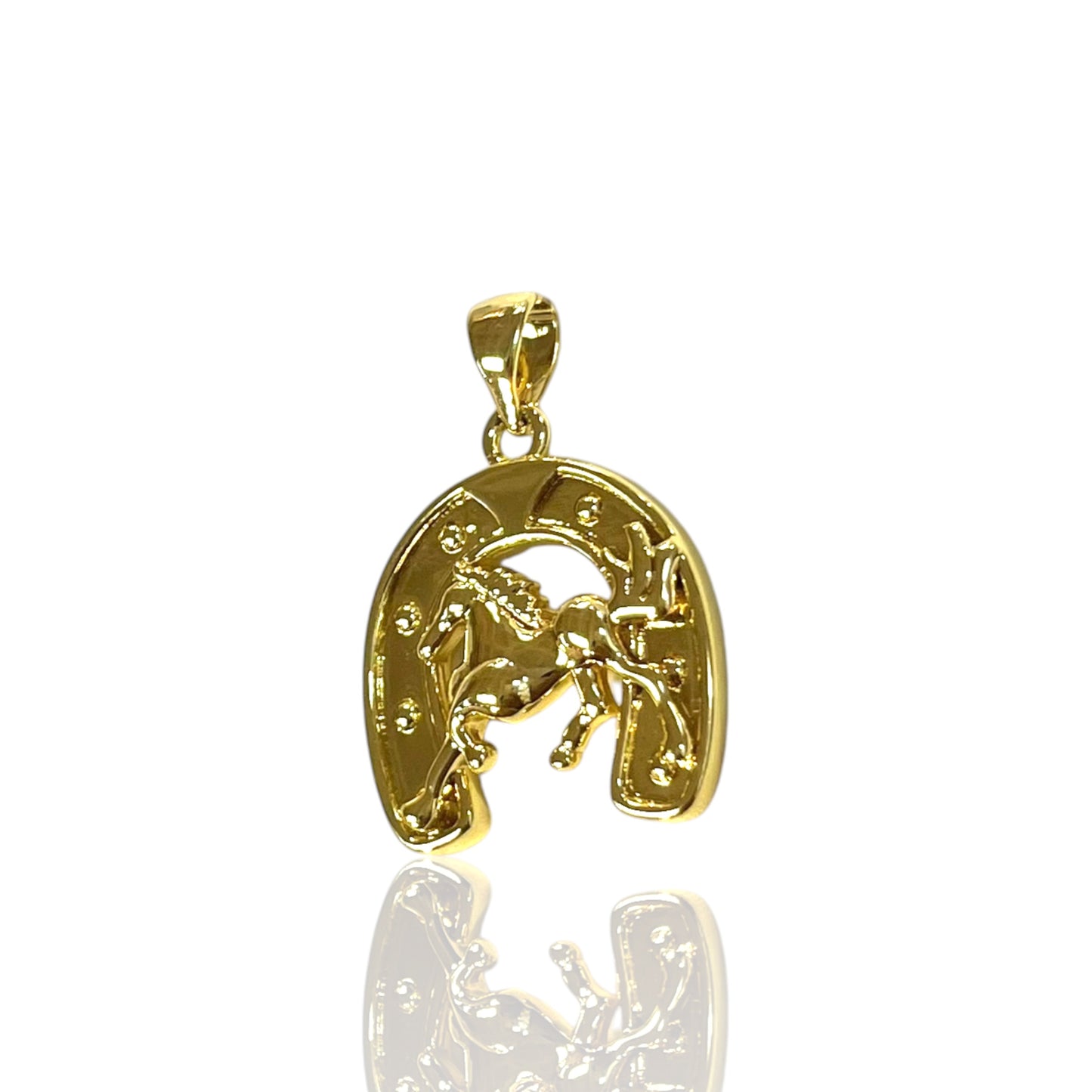 Aloutte Horse Charm