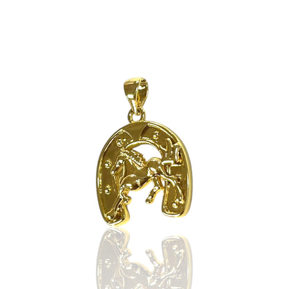 Aloutte Horse Charm
