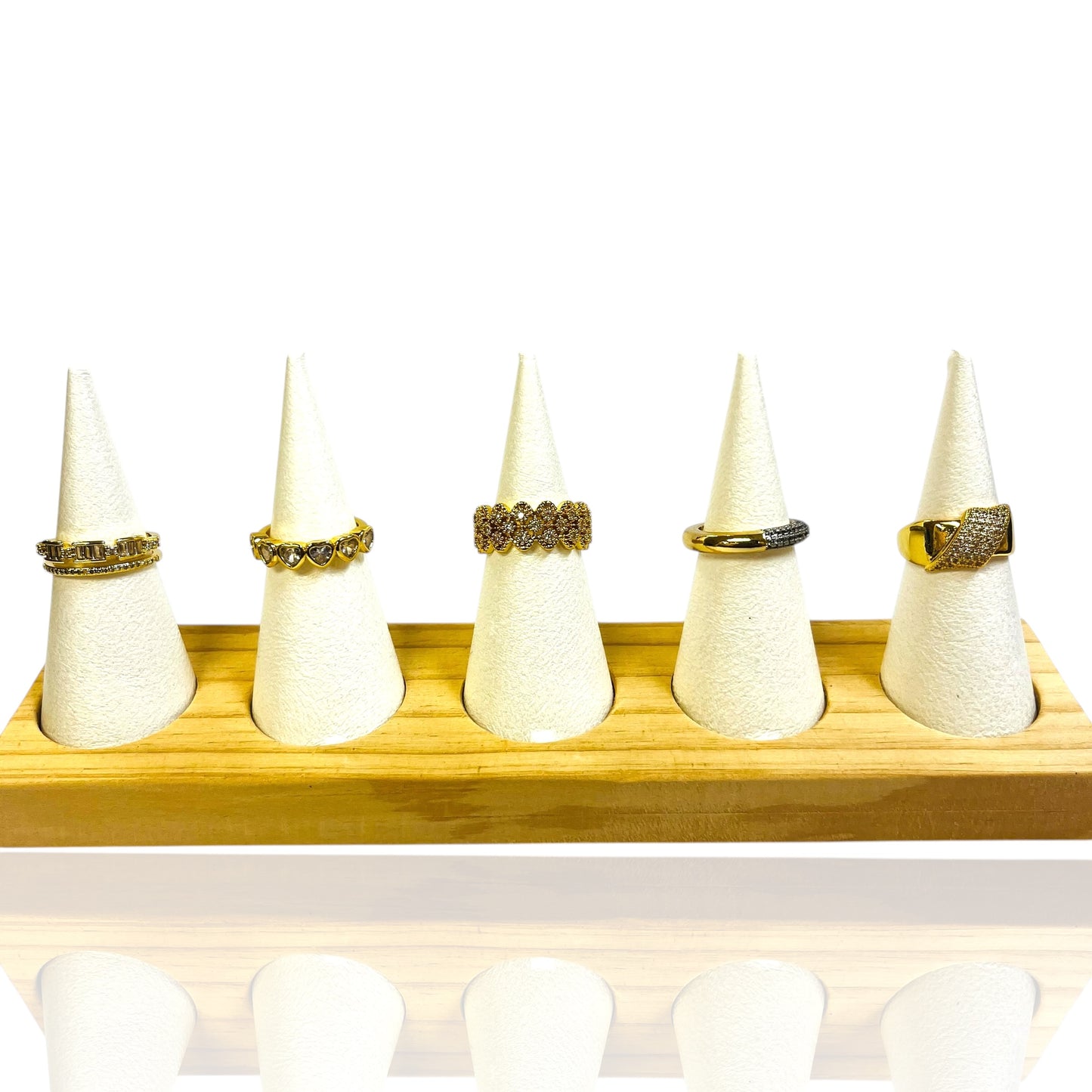 Gold Stack rings