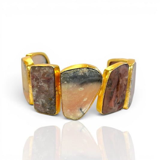 Pink Opal Cuff
