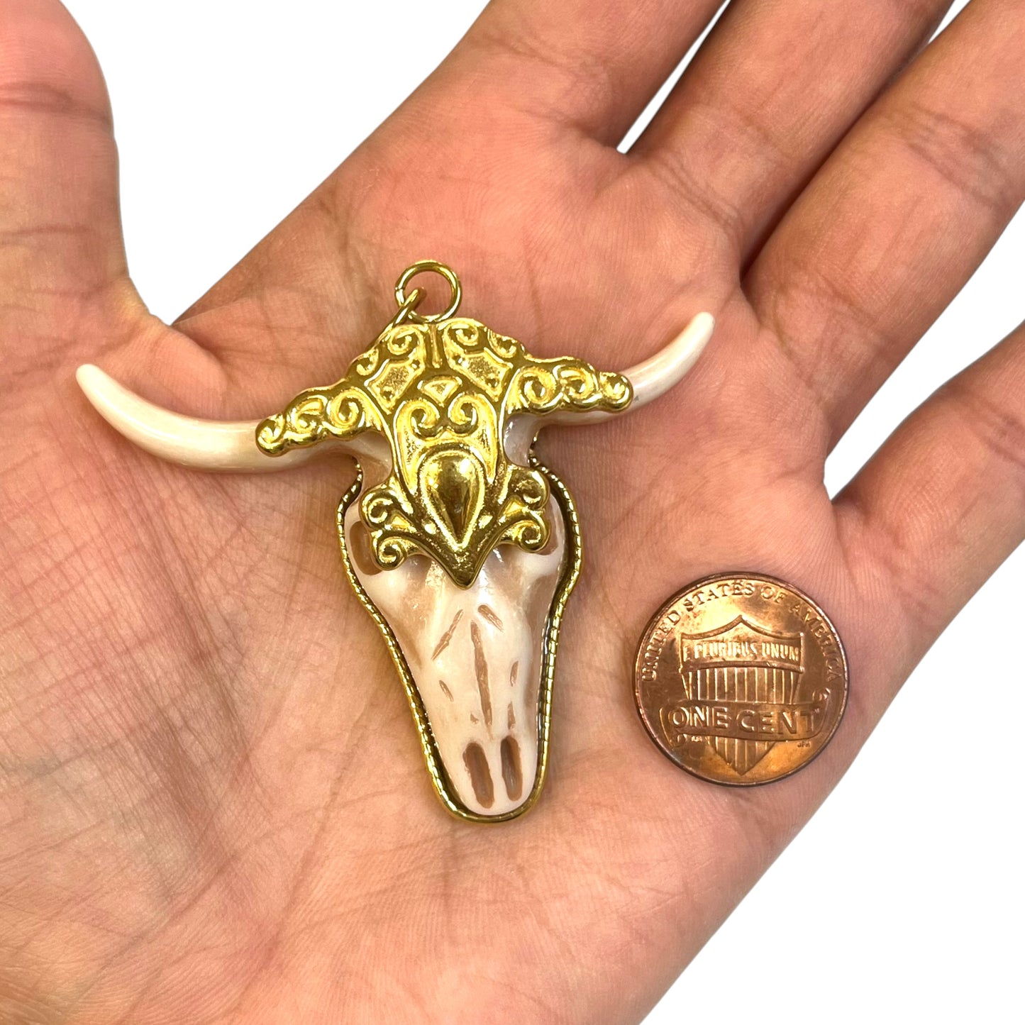 Steerhead Charm