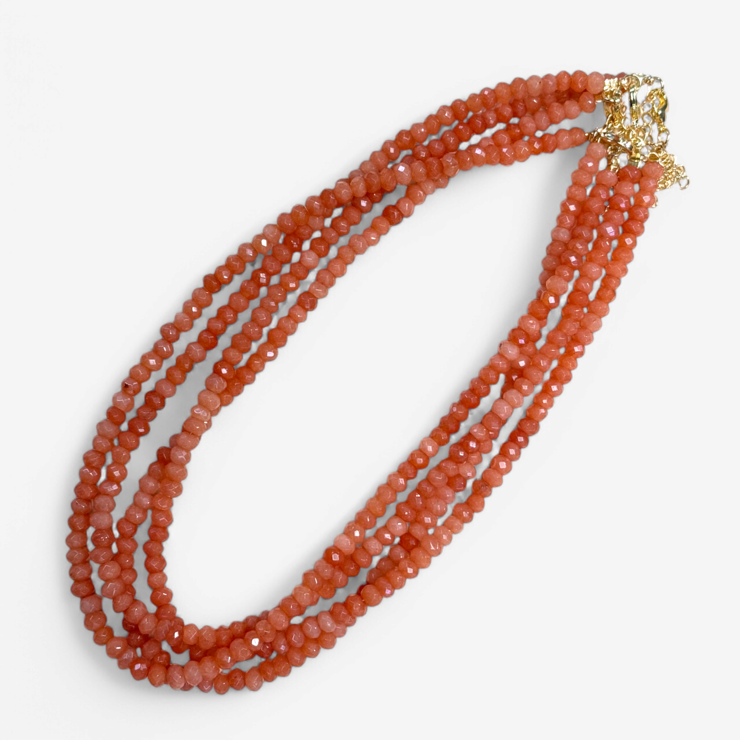 Faceted Bead Necklaces 6mm