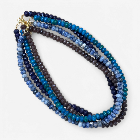 Faceted Bead Necklaces 8 mm