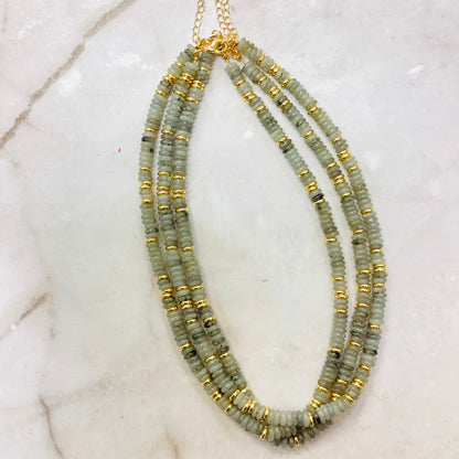 6 mm Disc Bead Necklaces