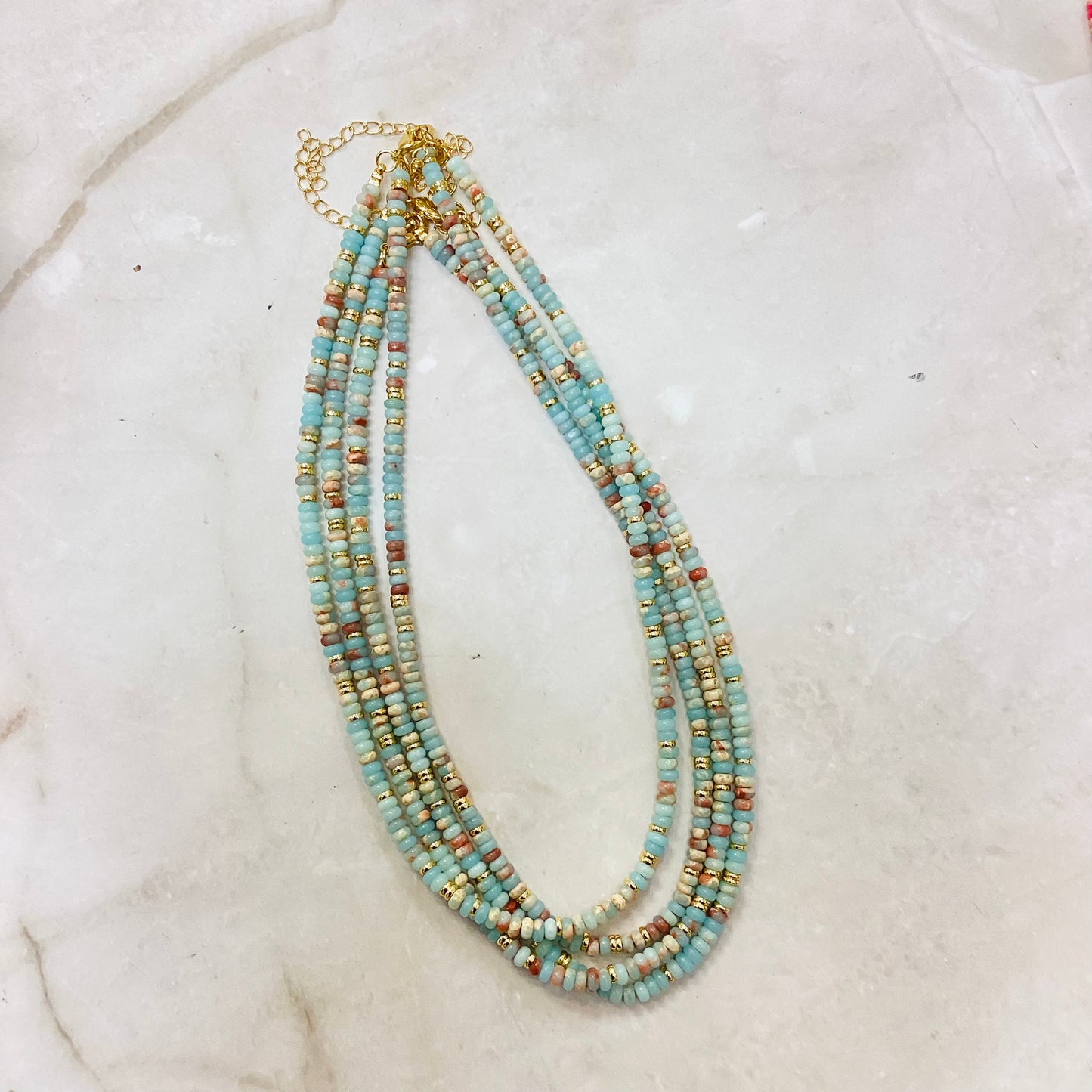 Rondell Bead Necklaces