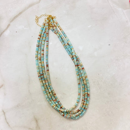 Rondell Bead Necklaces