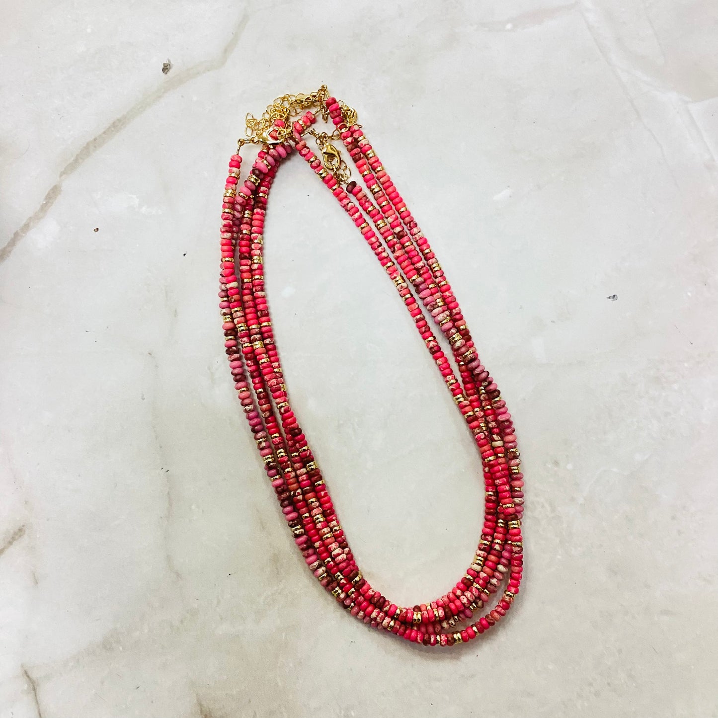 Rondell Bead Necklaces