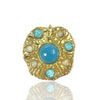 Blue calcedony & Turquoise