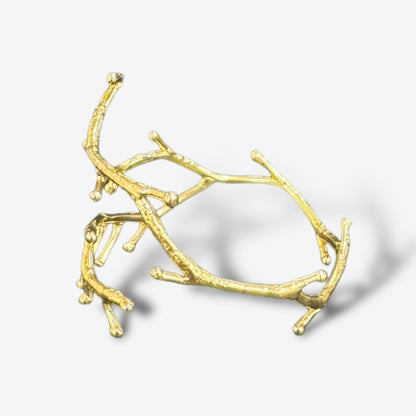 Gold Branch Cuff