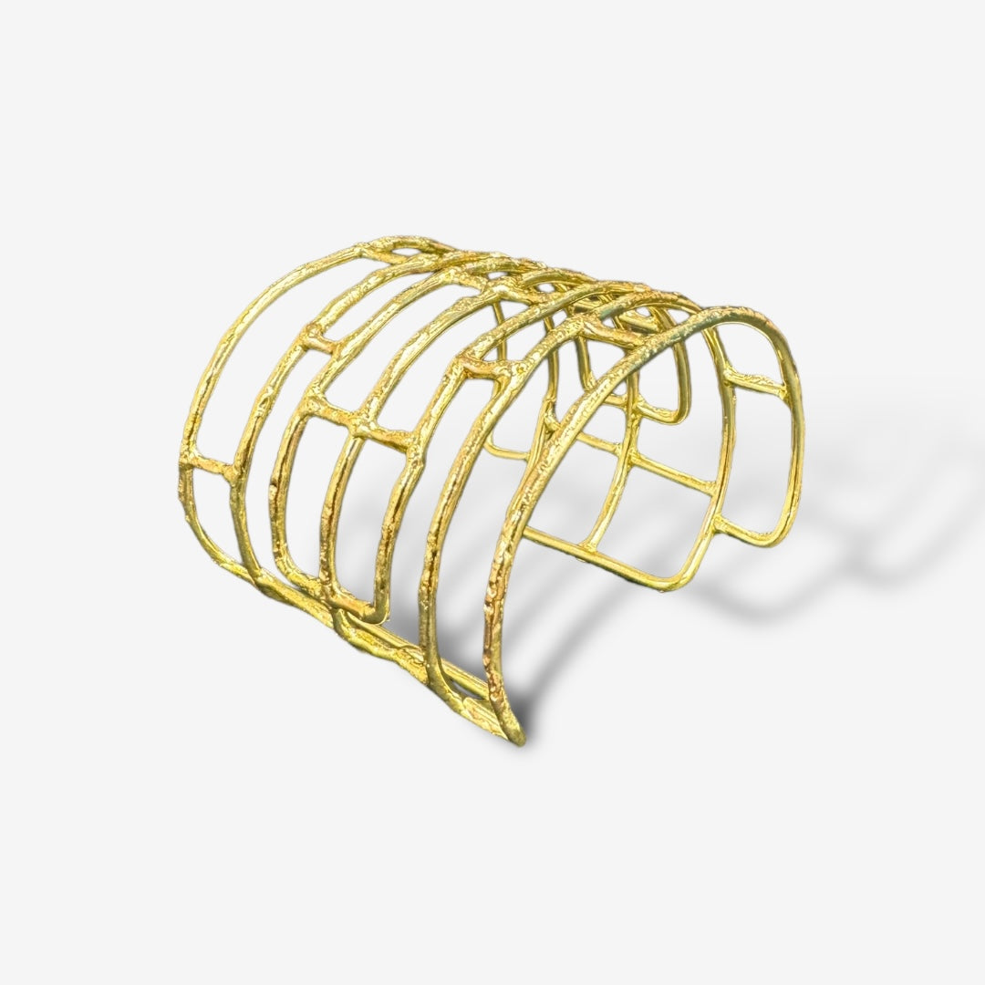 Gold Sphinx Cuff