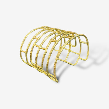 Gold Sphinx Cuff