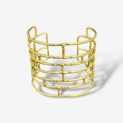Gold Sphinx Cuff
