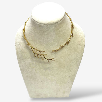 Buy Gold Branch Choker Online