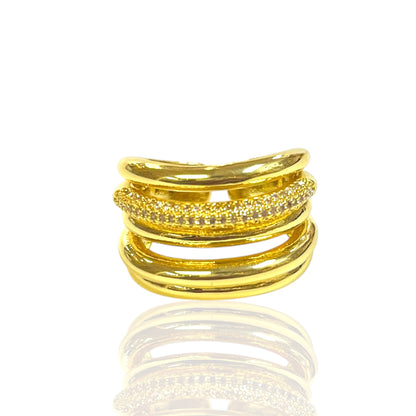 Gold Stack rings