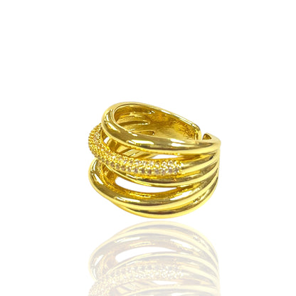Gold Stack rings