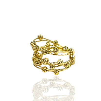Gold Stack rings