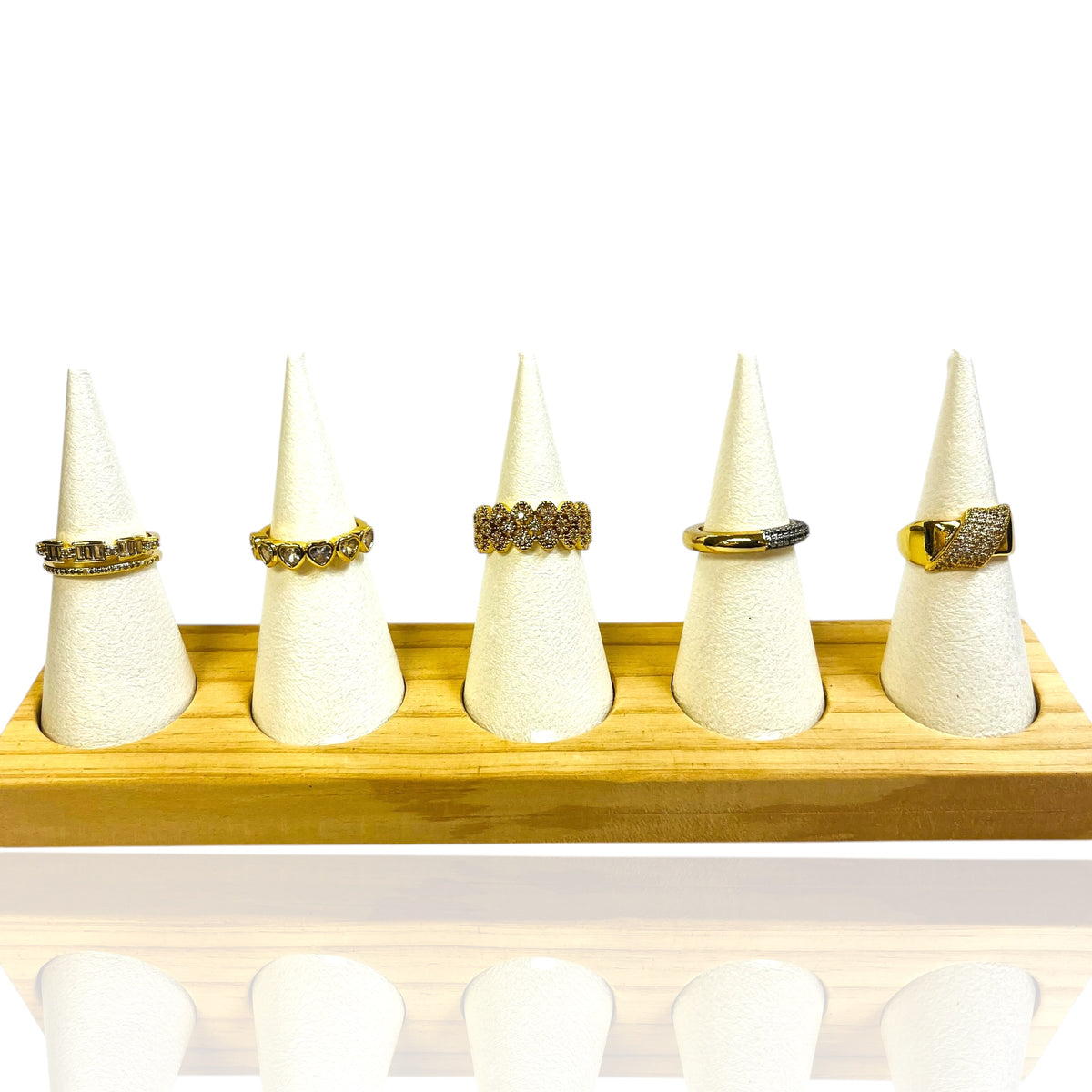 Gold Stack rings