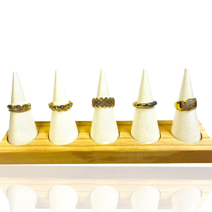 Gold Stack rings