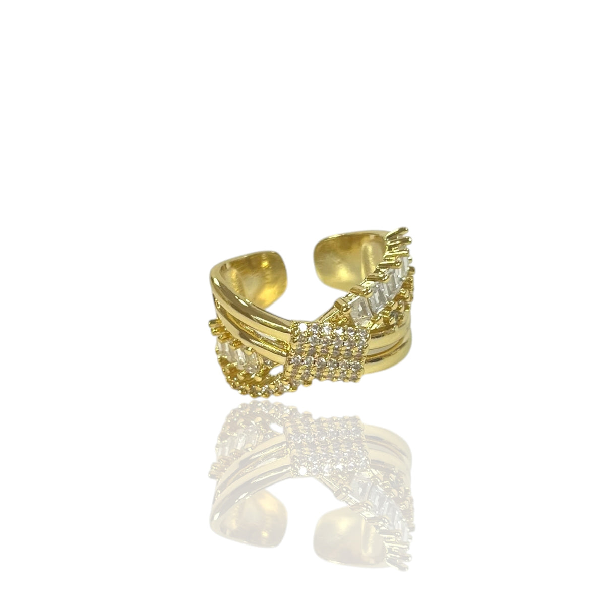 Gold Stack rings