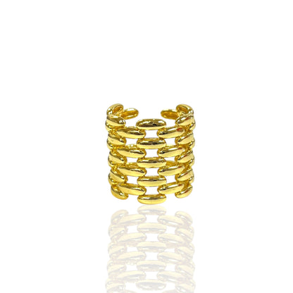 Golden stack ring