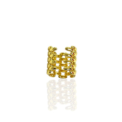 Golden stack ring
