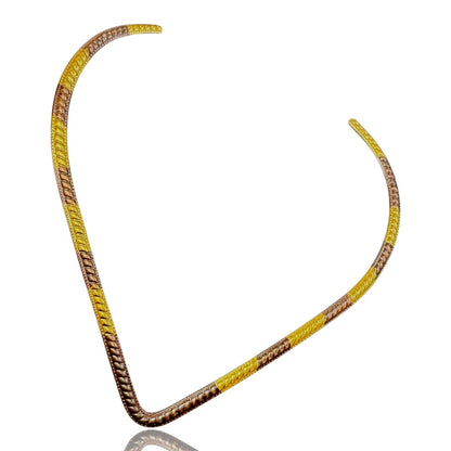 Hammered V Choker
