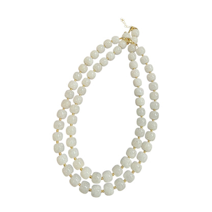 Pastel Hues Bead Necklaces