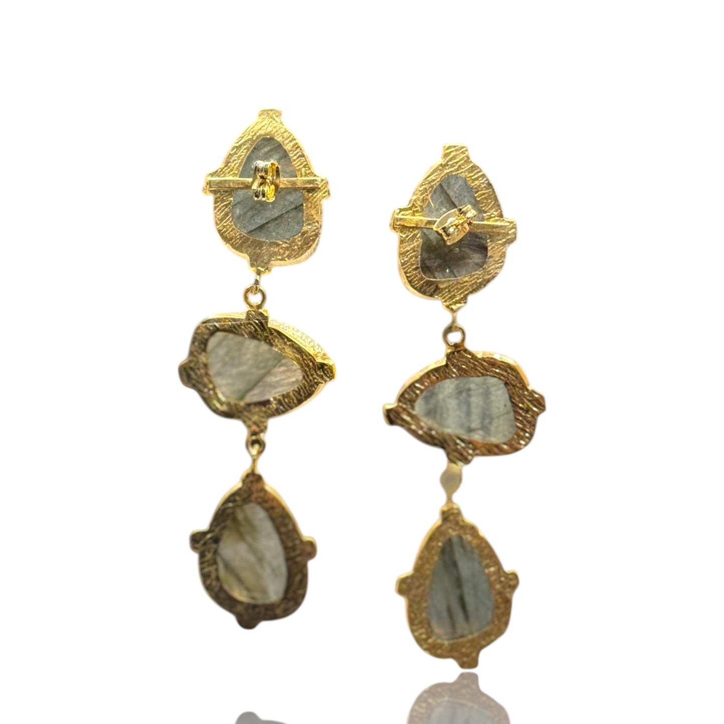 Labradorite triple drops