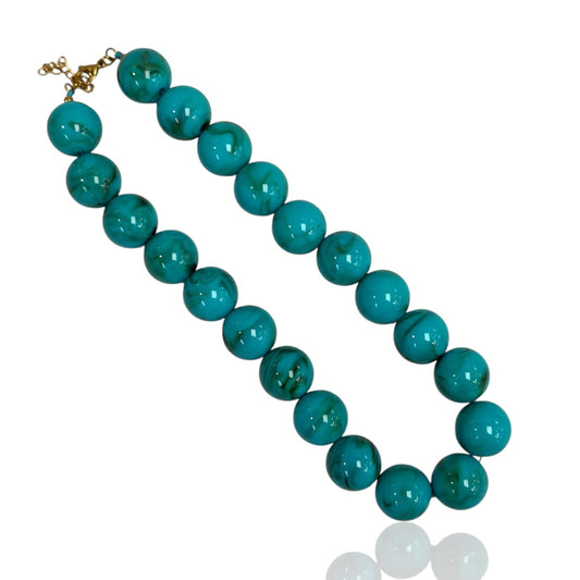 Round Resin Bead choker