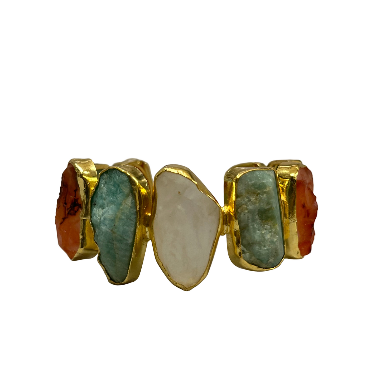 Iris Raw Stone Cuff