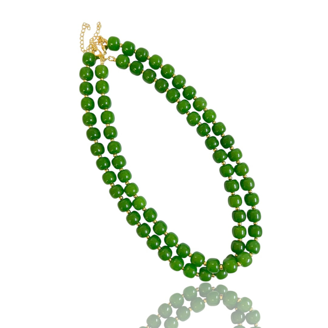 Pastel Hues Bead Necklaces