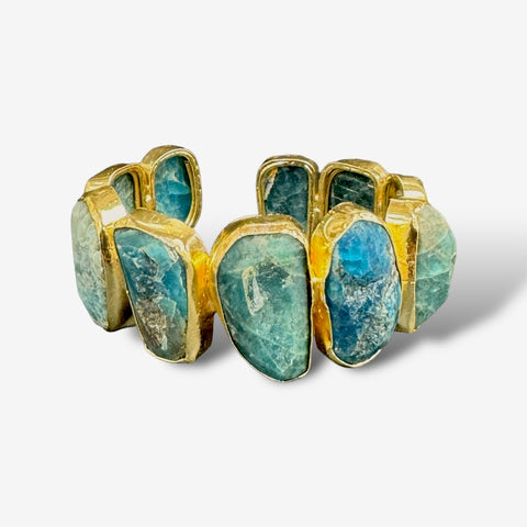 Iris Apatite Cuff