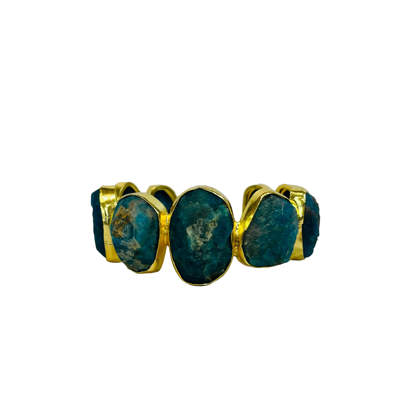 Iris Raw Stone Cuff