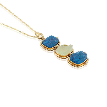 Donna Raw Stone Pendant