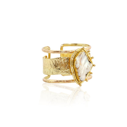 Athena Pearl Cuff