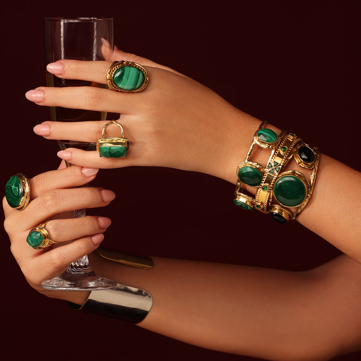 Scarlett Gold Rings
