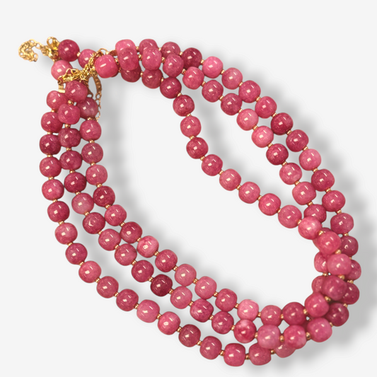 Pastel Hues Bead Necklaces