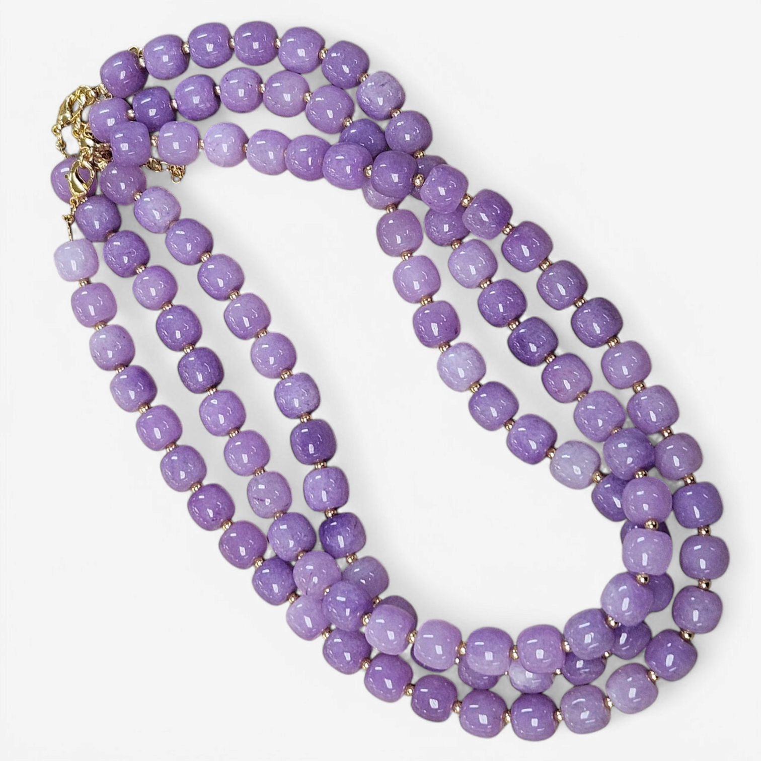 Pastel Hues Bead Necklaces