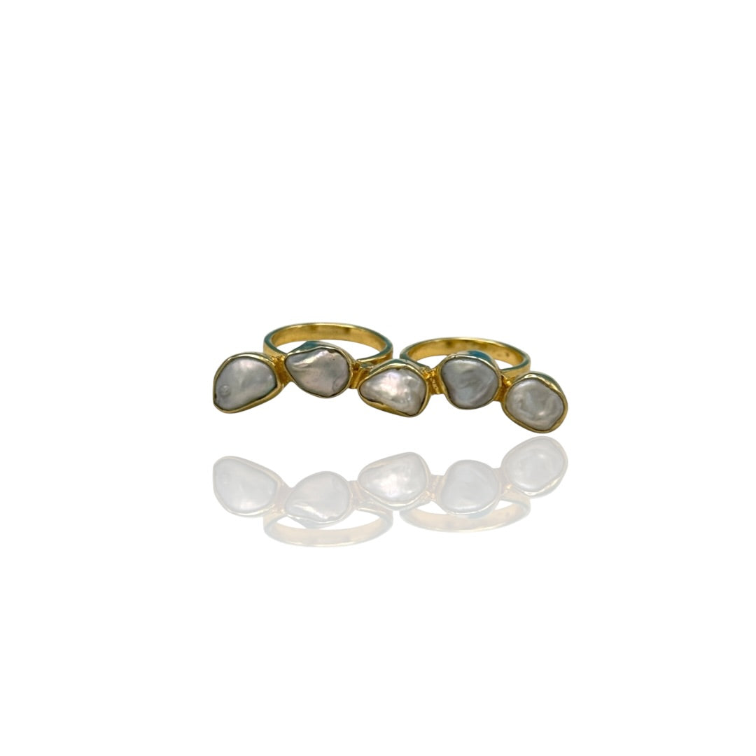 Pearl Arc Ring