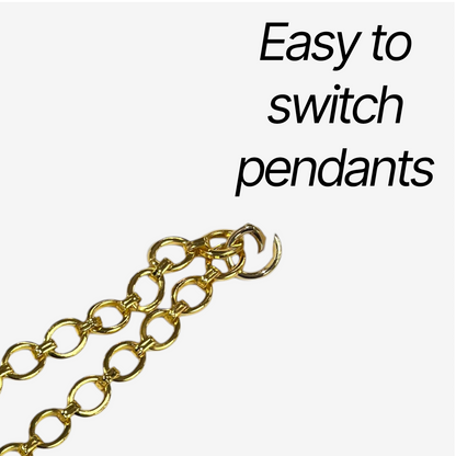 Box Loop Gold Chain